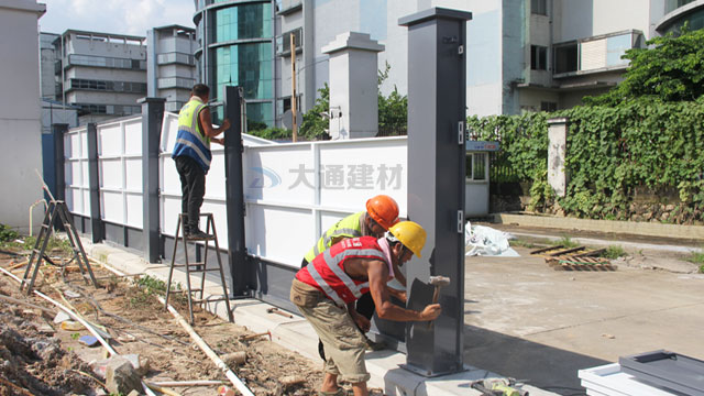 深圳寶安區沙井街道施工前安裝市政圍擋A款